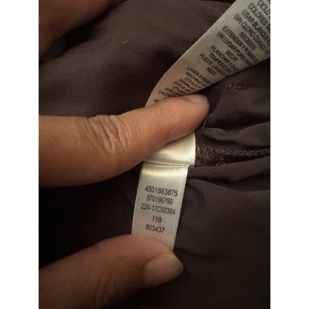 NWT Chico's Utility Vest 3 (XL/16) Rockledge Brown Full Zip Beautician/Barber - Picture 5 of 8